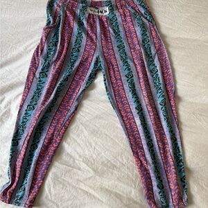 Vintage Panama Jack 90s Geometric Patterned Pants
